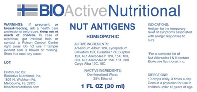 Nut Antigens (Bani0314 Nut Antigens)